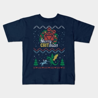 Merry CRITmas Kids T-Shirt